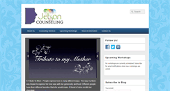 Desktop Screenshot of jetsoncounseling.com